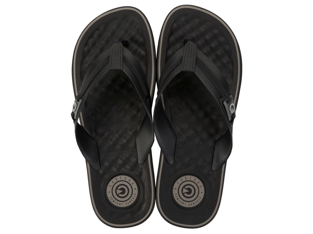 Sandalia Hombre Negro/Gris Arizona Cartago-0