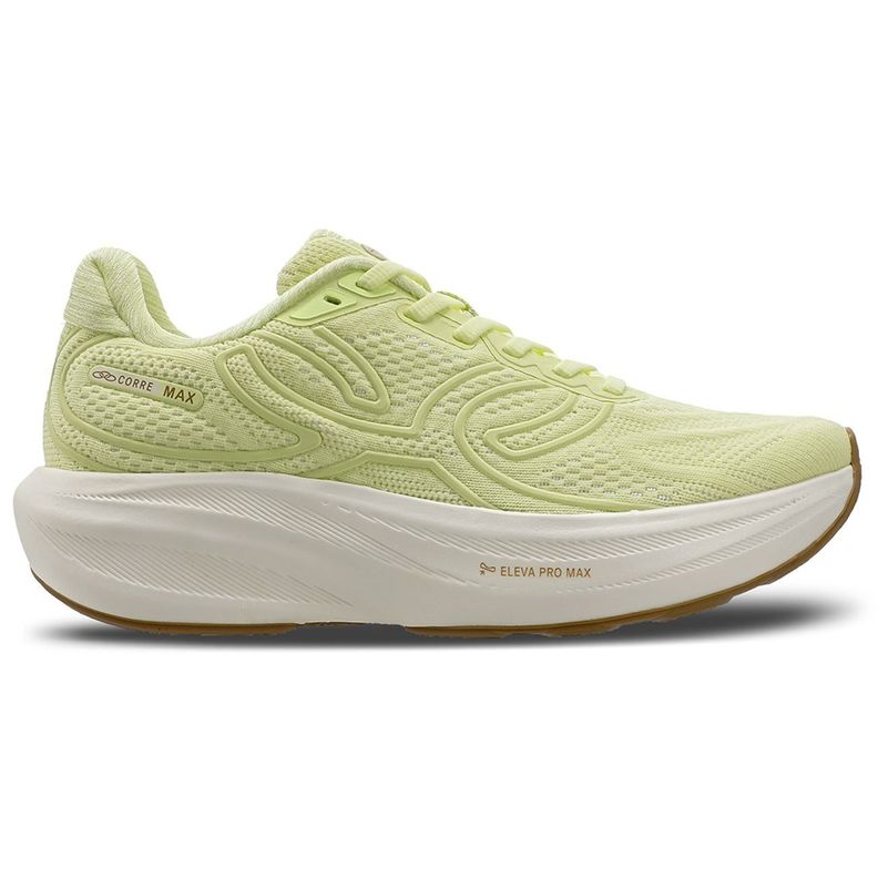 Zapatilla Running Mujer Corre MAX Lima Verde 35