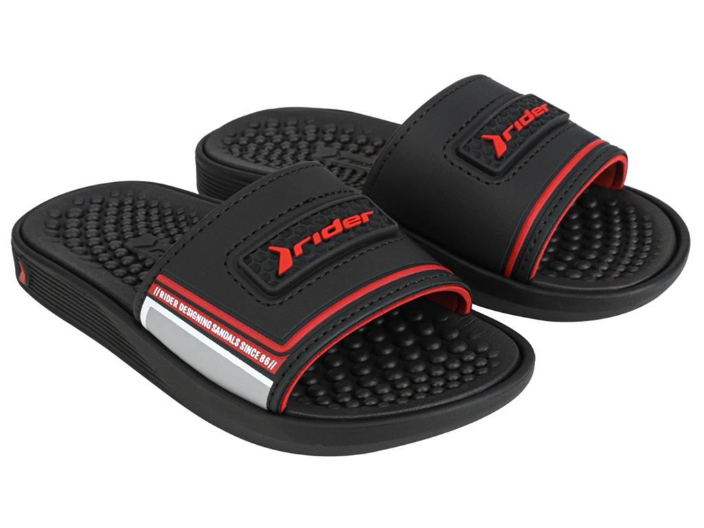 Sandalia Hombre Rojo Pump 265 Rider-0
