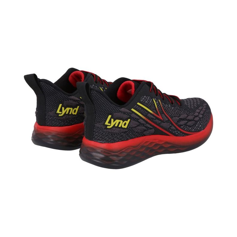 Zapatilla Infantil Progressive Negro/Amarillo Lynd-4