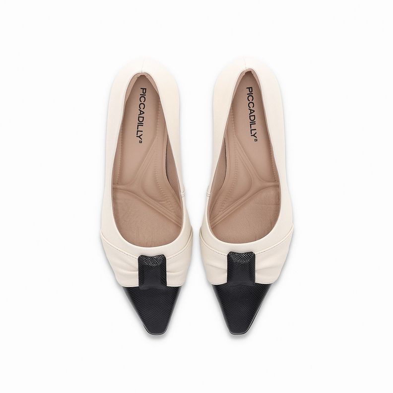 Zapato Mujer Negro/Blanco Irene 71 Piccadilly-2