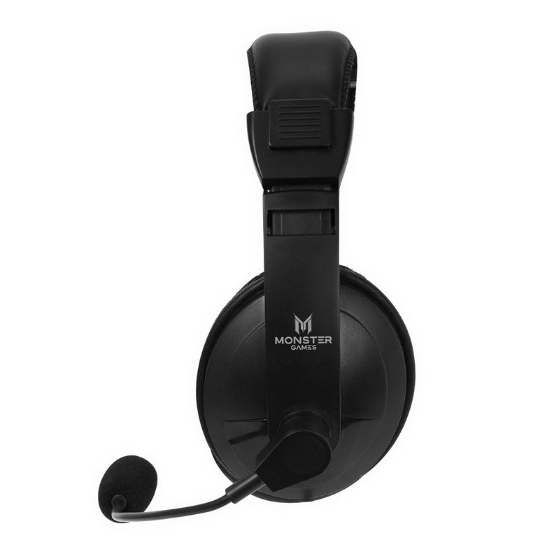 Audifonos Gamer Monster Games Loud Negro Jack 35mm-1