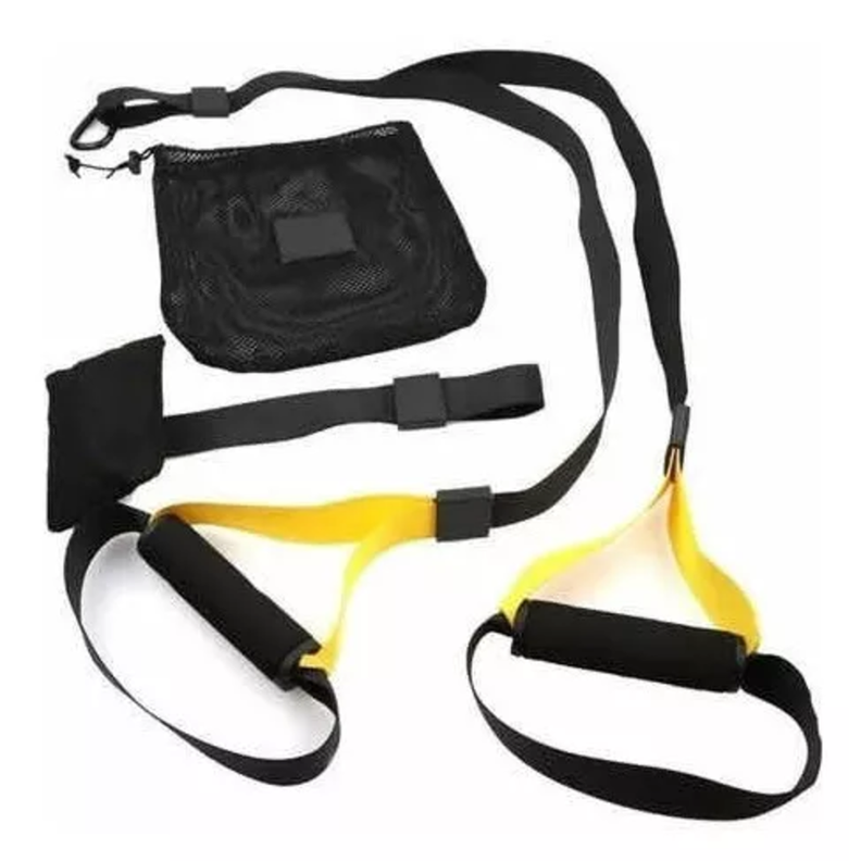 Bandas De Suspensión Entrenamiento Crossfit Tipo Trx Fitness-0