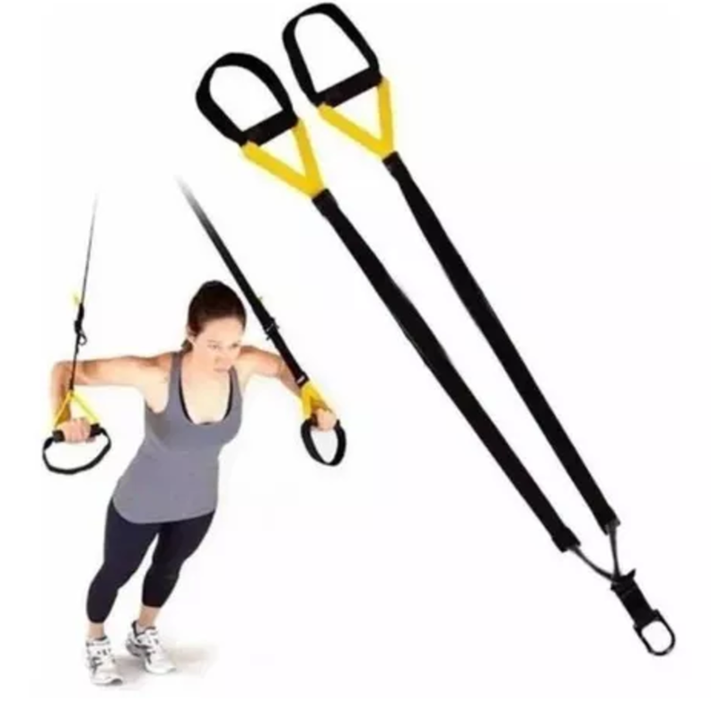 Bandas De Suspensión Entrenamiento Crossfit Tipo Trx Fitness-1