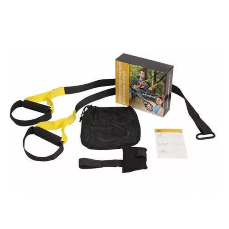 Bandas De Suspensión Entrenamiento Crossfit Tipo Trx Fitness-2