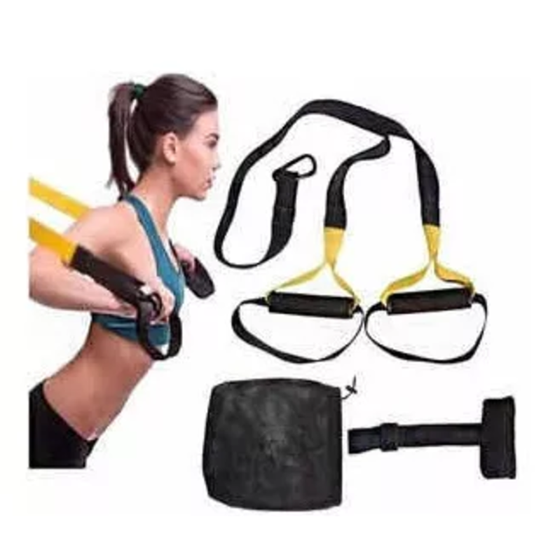 Bandas De Suspensión Entrenamiento Crossfit Tipo Trx Fitness-3