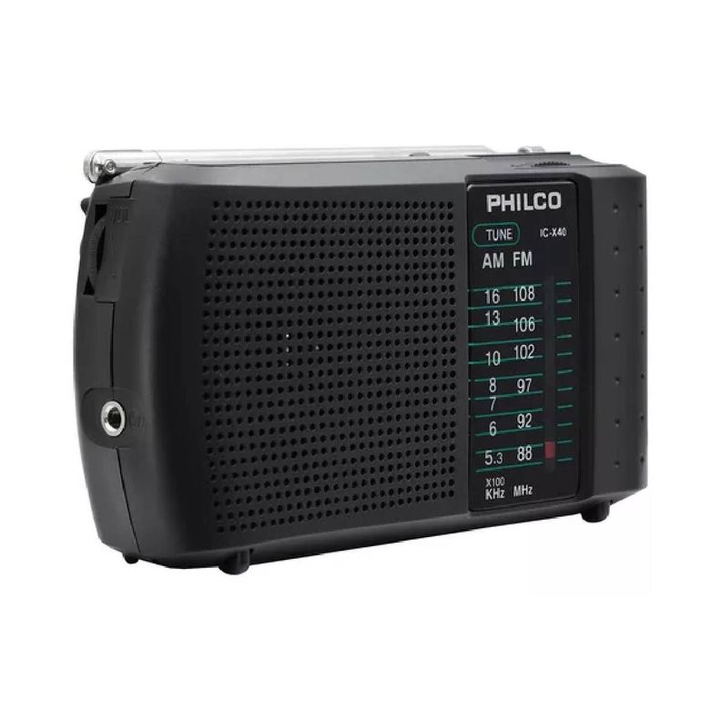 RADIO PORTATIL PHILCO ICX-40 C/AUDIFONO-0
