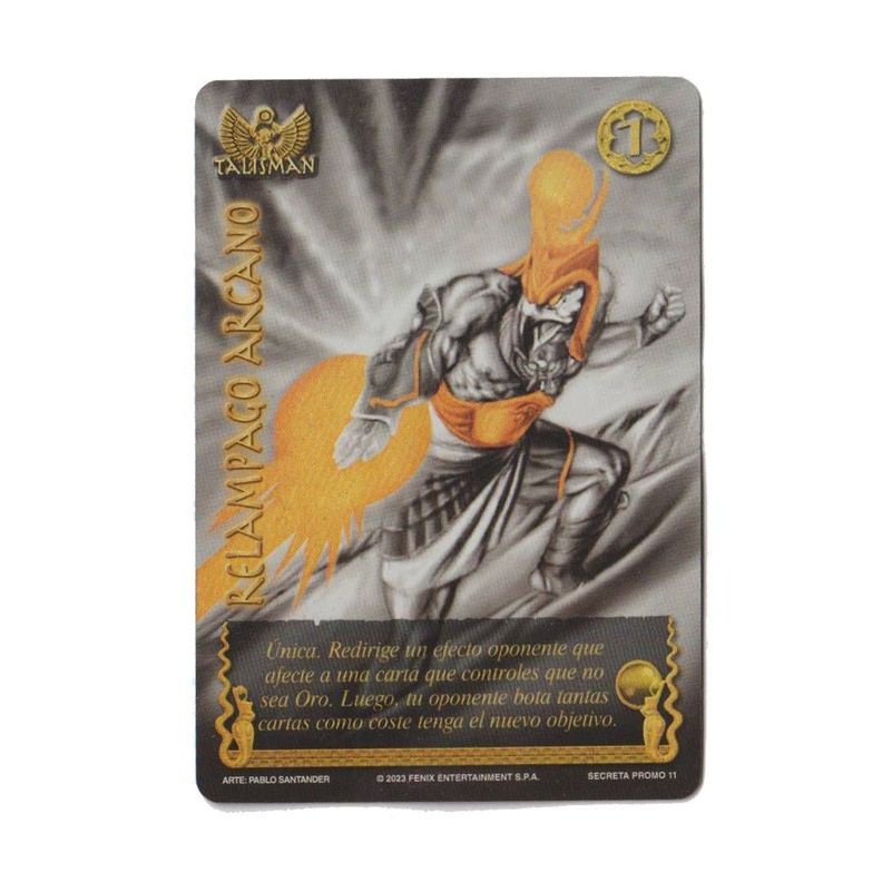Carta Promo Secreta Relampago Arcano Myl-0