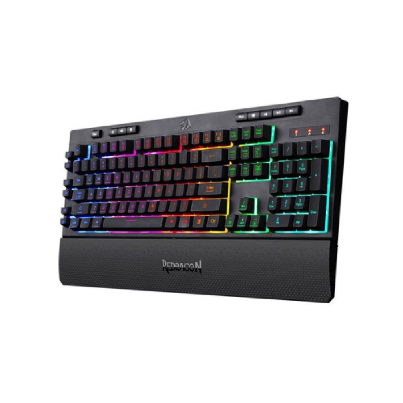 Teclado Gamer Redragon Shiva K512 RGB Negro Español-1