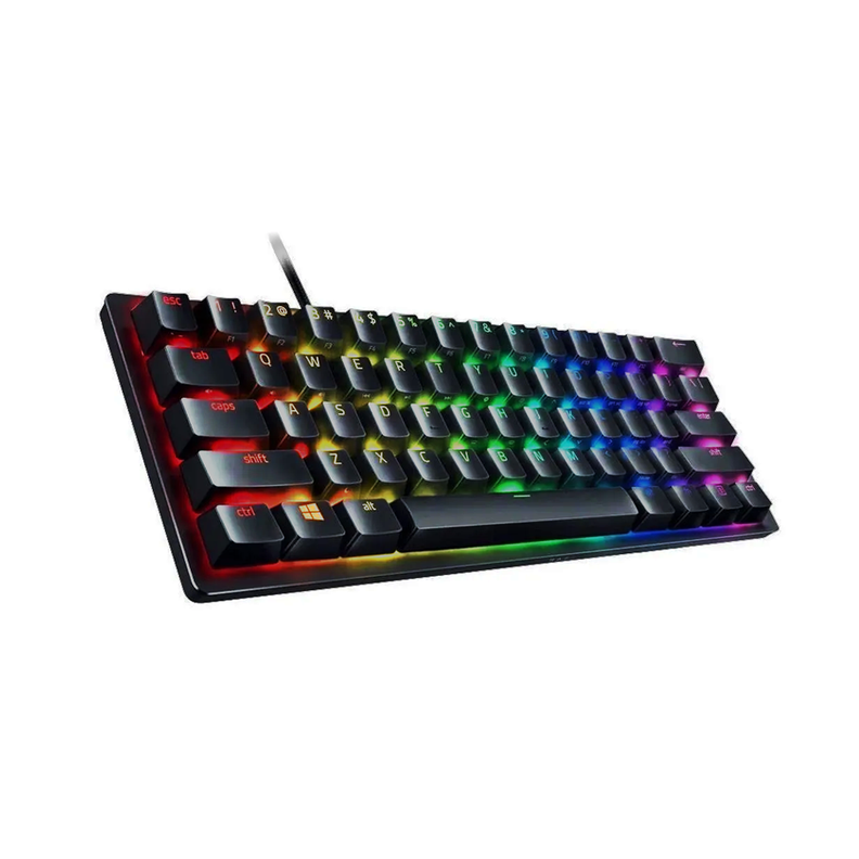 Teclado Gamer Razer Huntsman Mini Black Purple Sw Español-0