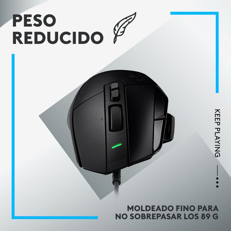 Mouse Gamer Logitech G502 X Black 25600 DPI-1