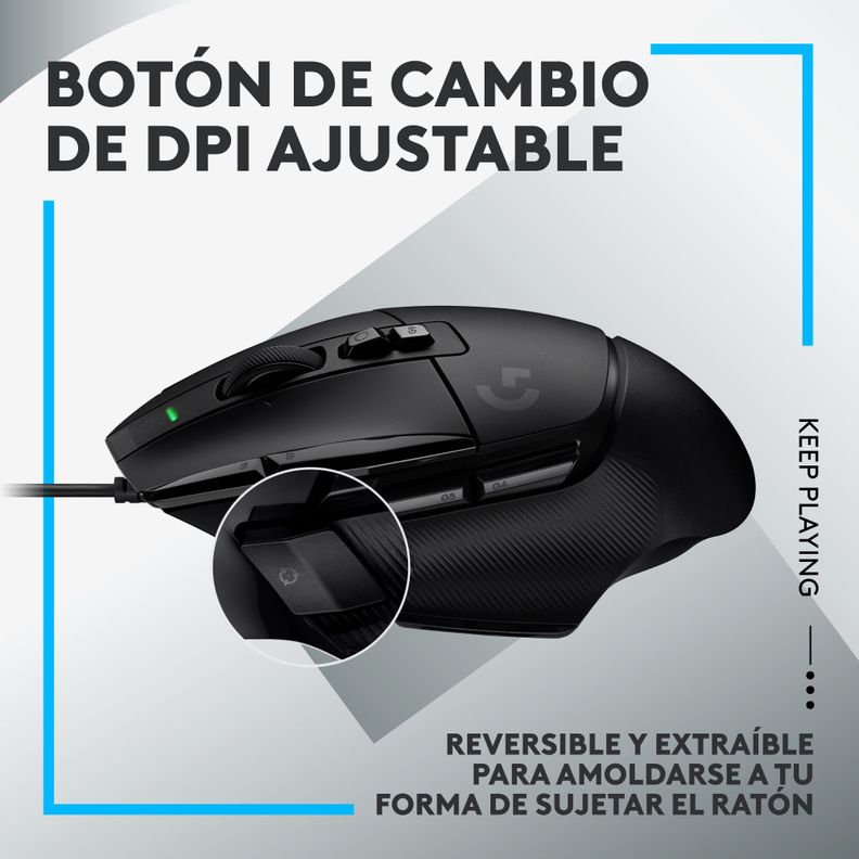 Mouse Gamer Logitech G502 X Black 25600 DPI-2