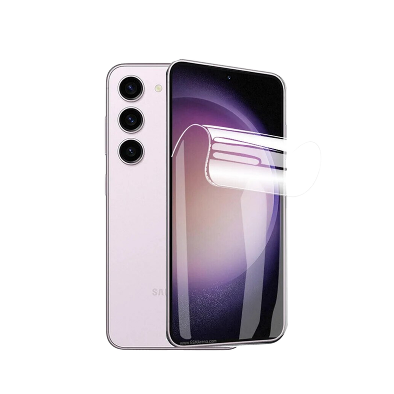 Lamina protectora de Hidrogel para Samsung S23+ y Camaras-0