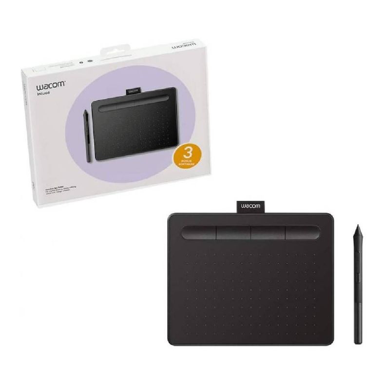 Tableta digitalizadora Wacom Intuos Small Black-2