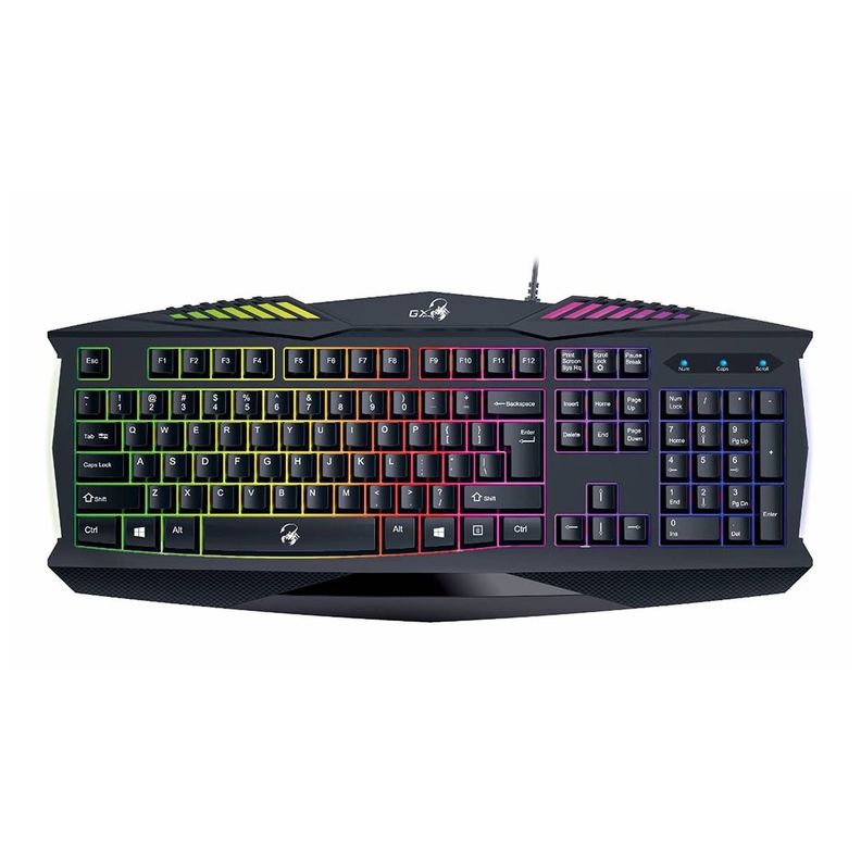 Teclado Gamer Genius Gx Scorpion K220 Retroiluminado Usb-2