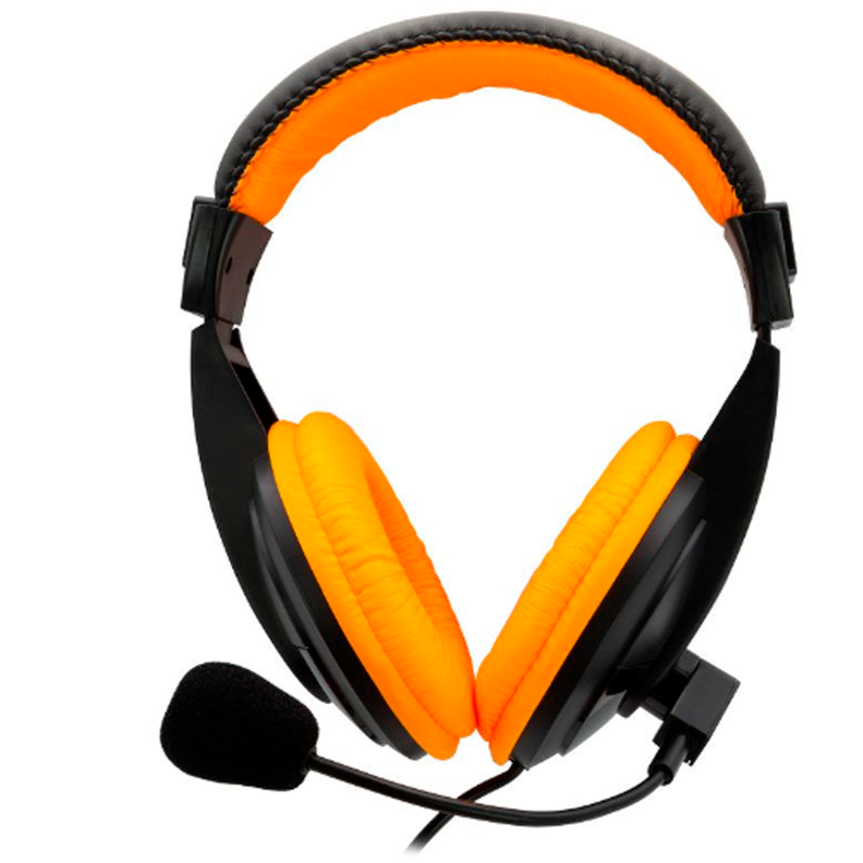 Audifonos Gamer Monster Games Loud Orange 3.5mm-1