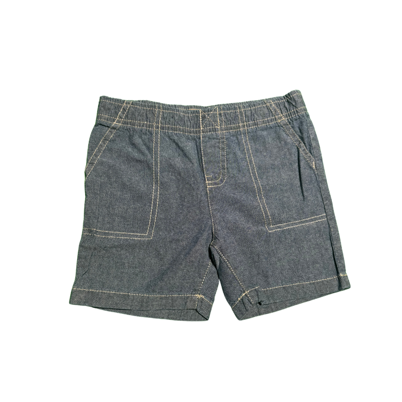 Conjunto Ñiño Carters 2 Piezas Azul Camisa Cuadros 24 Meses-3
