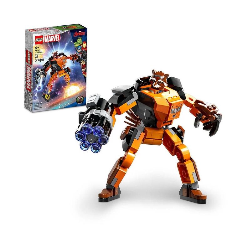 LEGO Marvel: ARMADURA ROBÓTICA DE ROCKET 76243-0
