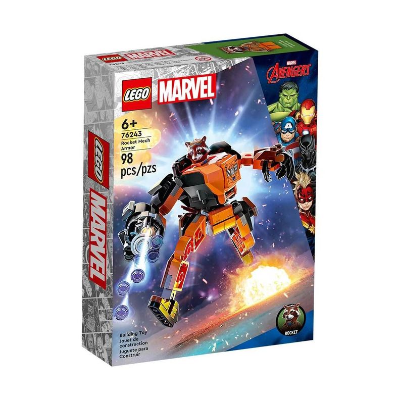 LEGO Marvel: ARMADURA ROBÓTICA DE ROCKET 76243-2
