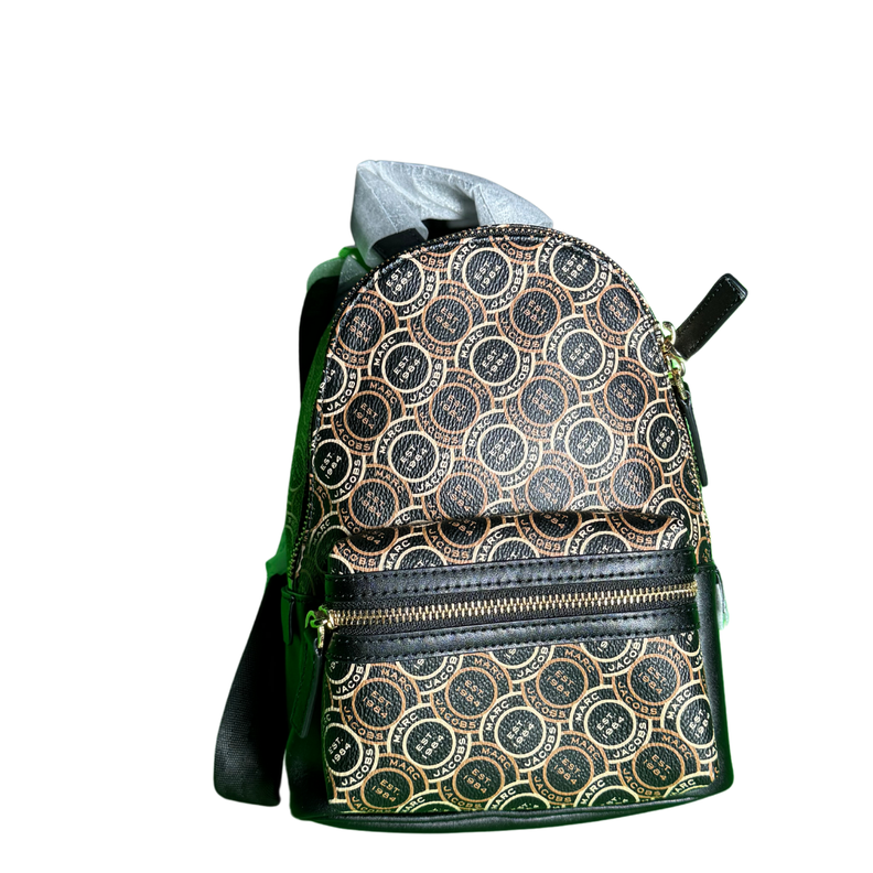 Mochila Marc Jacobs Negra Dorada-0