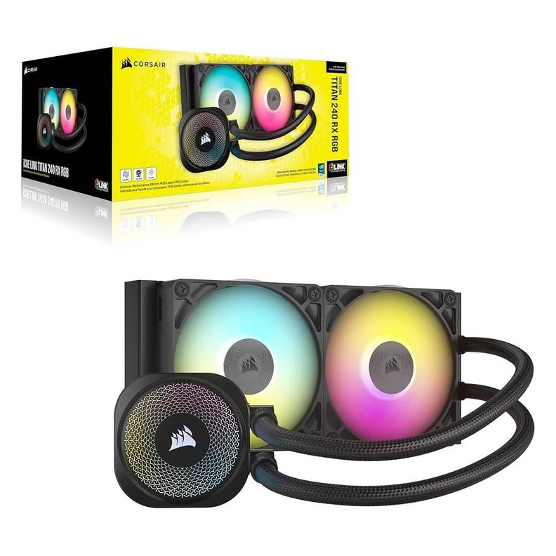 Refrigeracion Liquida Corsair iCUE Link Titan 240 RX RGB-2