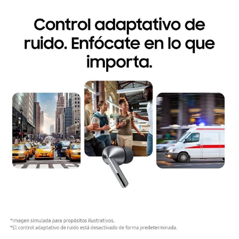 Audifonos Bluetooth Samsung Galaxy Buds 3 Pro Gris-5