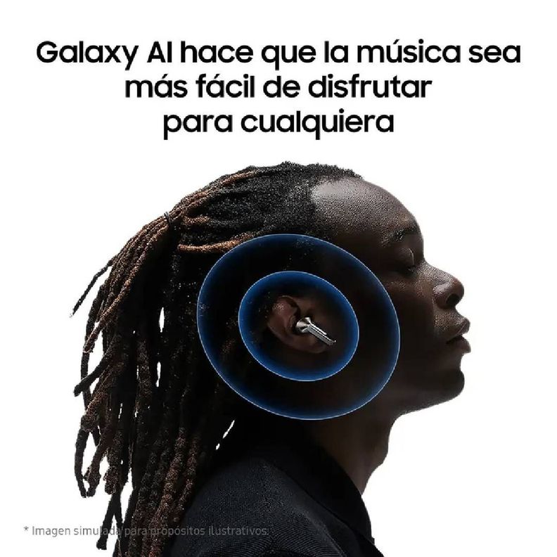 Audifonos Bluetooth Samsung Galaxy Buds 3 Pro Gris-7