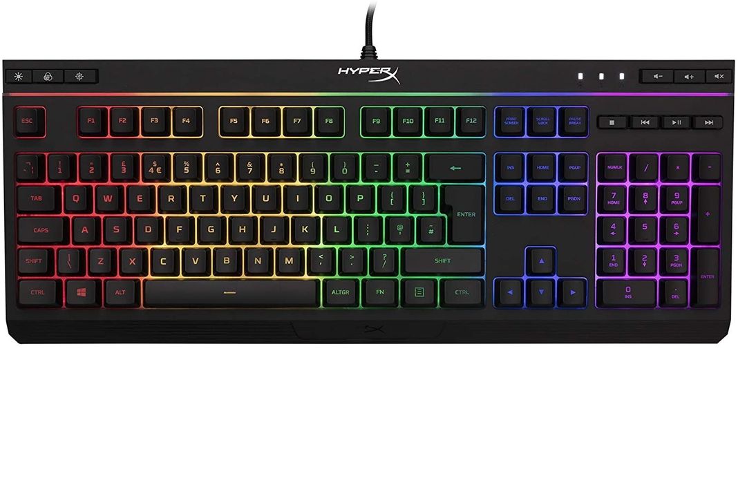 Teclado Gamer HyperX Alloy Core RGB Membrana USB-0