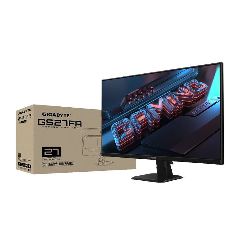 Monitor Gamer Gigabyte GS27FA 27 FHD Fast IPS 180Hz-0