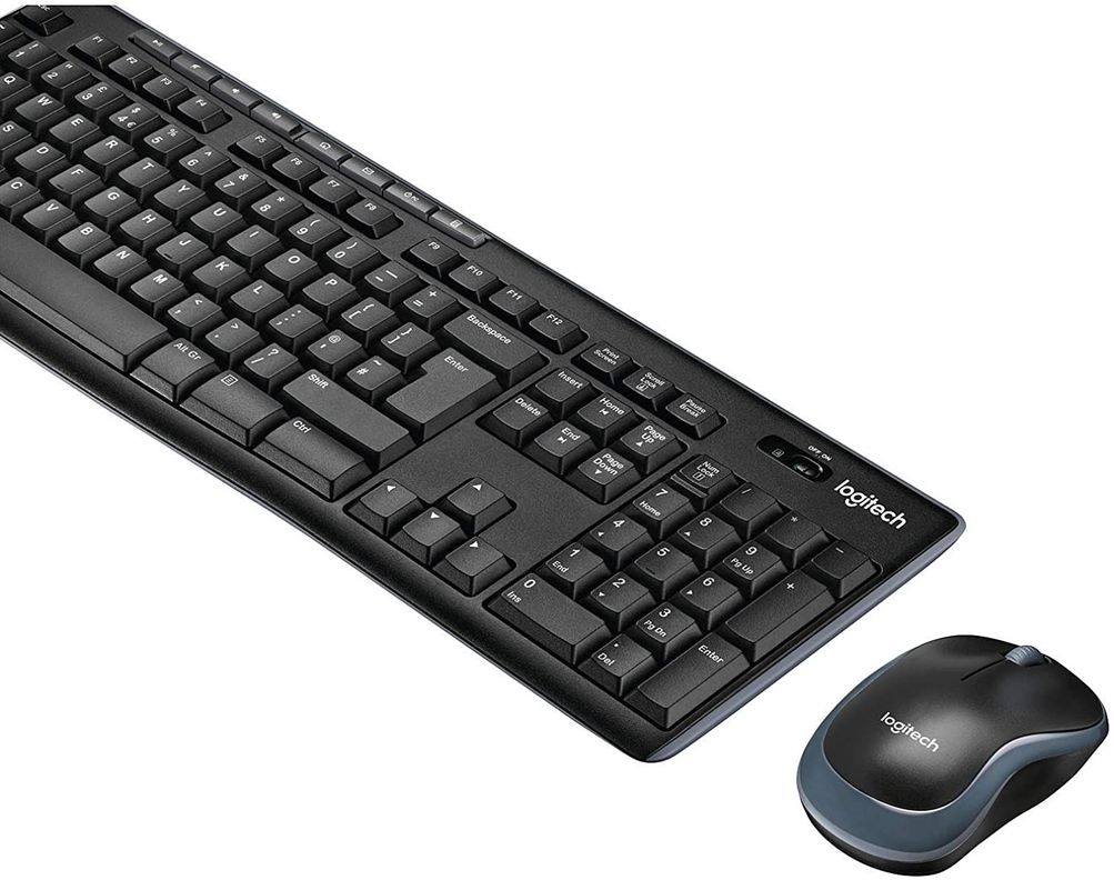 Teclado y Mouse Logitech Inalambrico MK270 Antiderrame-1