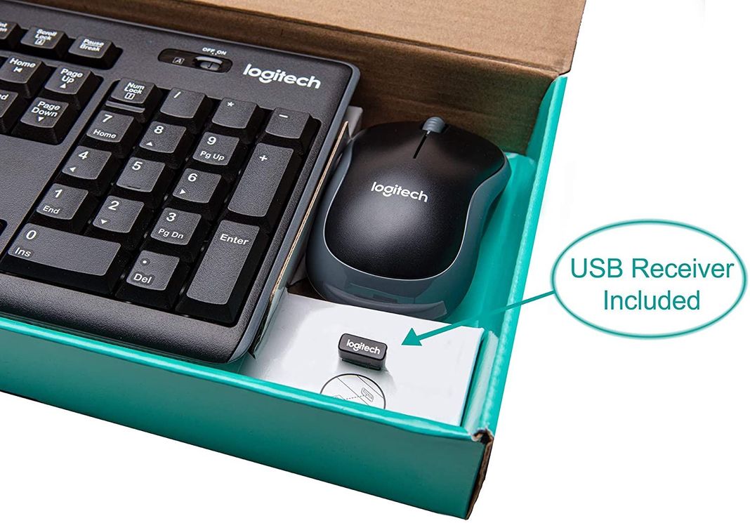 Teclado y Mouse Logitech Inalambrico MK270 Antiderrame-4