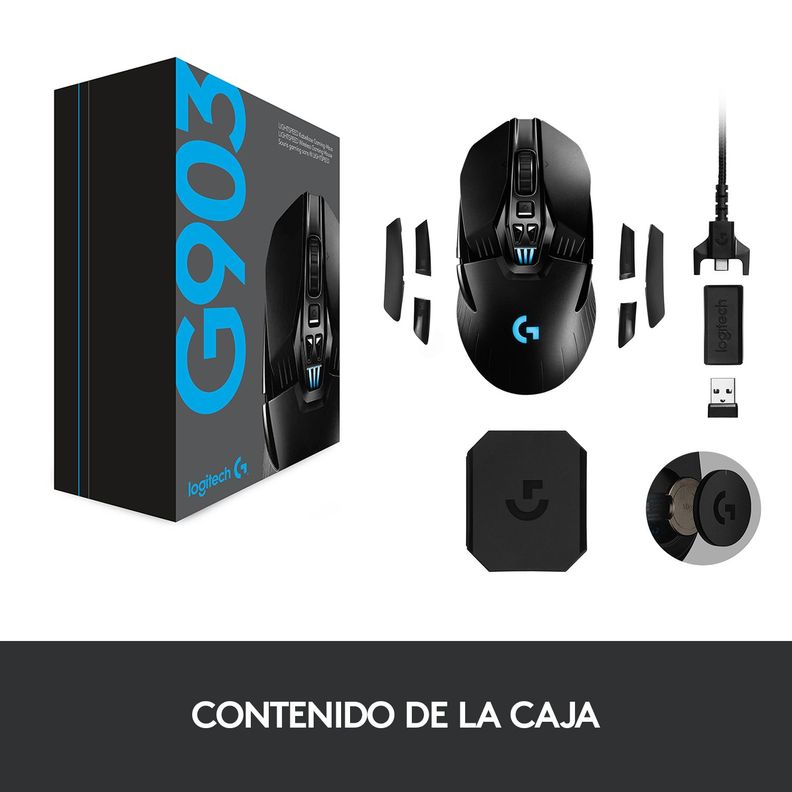 Mouse Gamer Logitech G903 Inalámbrico Lightspeed Hero-7