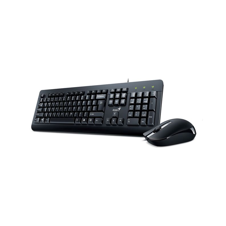 Teclado y Mouse Genius KM-160 Alambrico USB Español