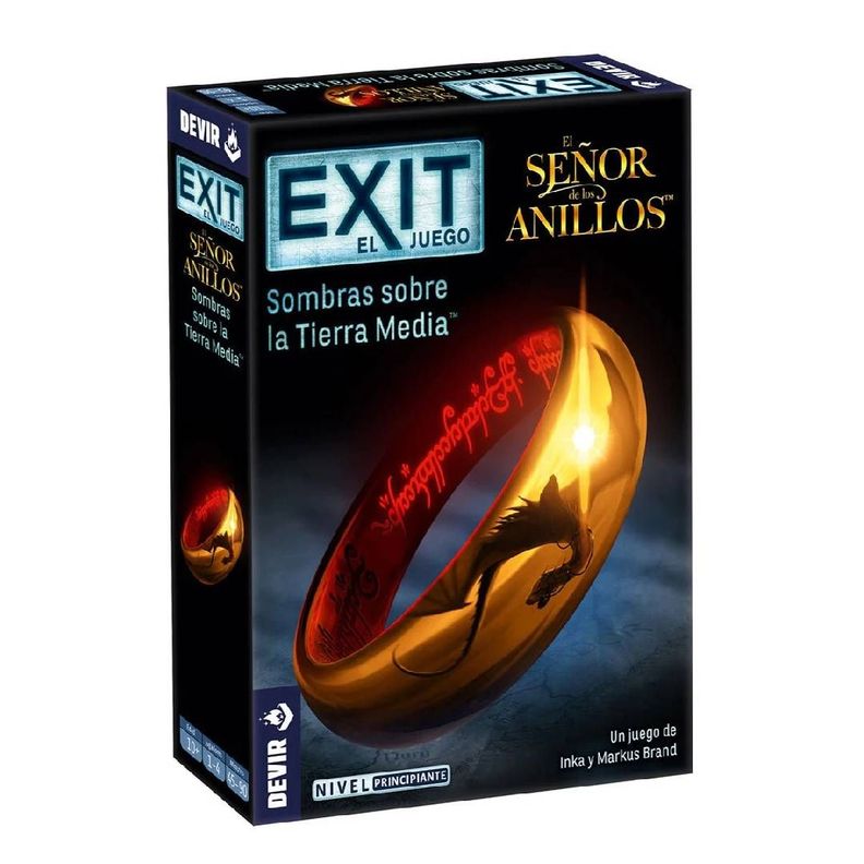 Juego de Mesa Exit: El señor de los anillos-0