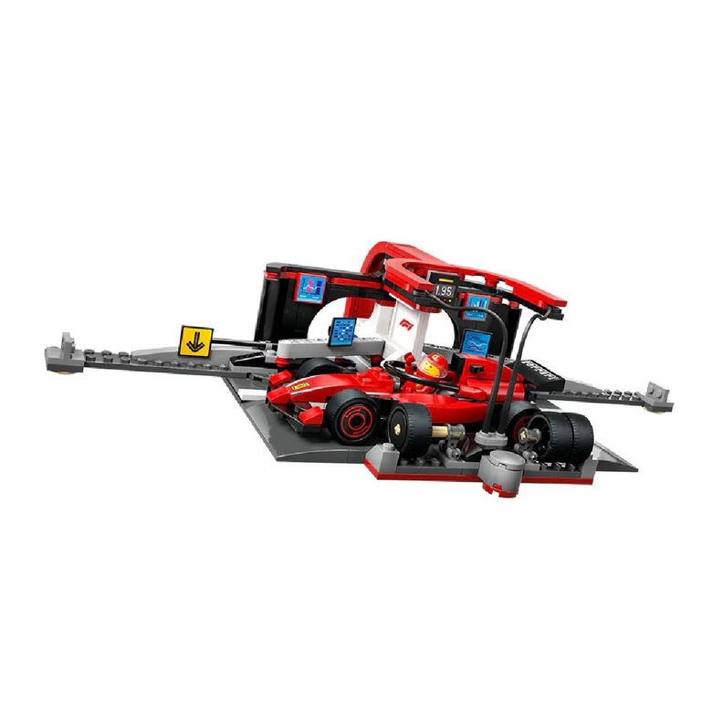 LEGO CITY: PARADA EN PITS F1 MECÁNICOS UTO FERRARI 60443-1