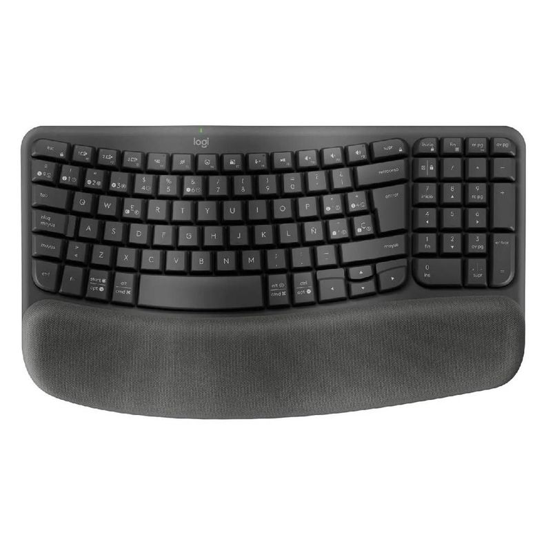 Teclado Logitech Wave Keys Español Grafito-0