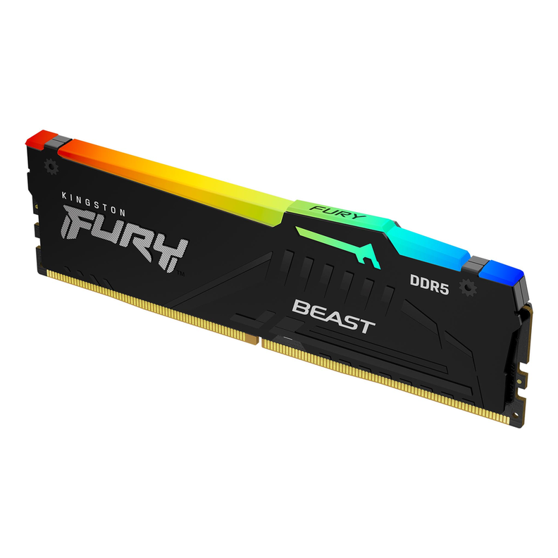 Memoria RAM Kingston Fury Beast RGB 16gb 5600Mhz DDR5-1