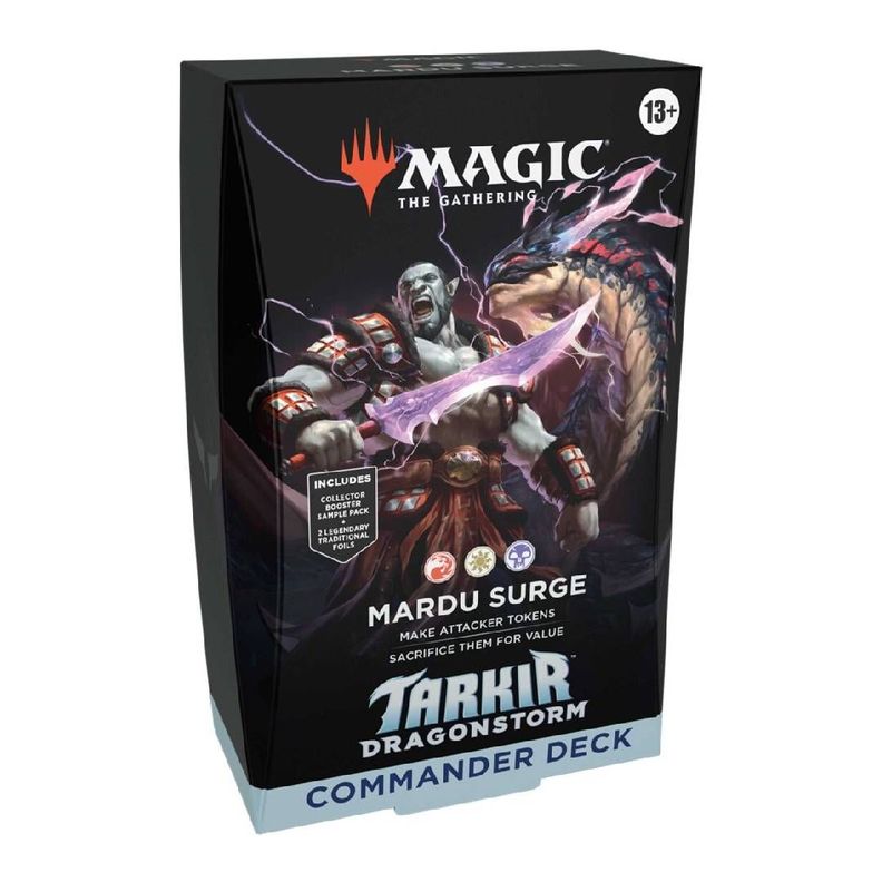 Pack X5 MTG: Tarkir Dragonstorm Commander Deck Ingles-4