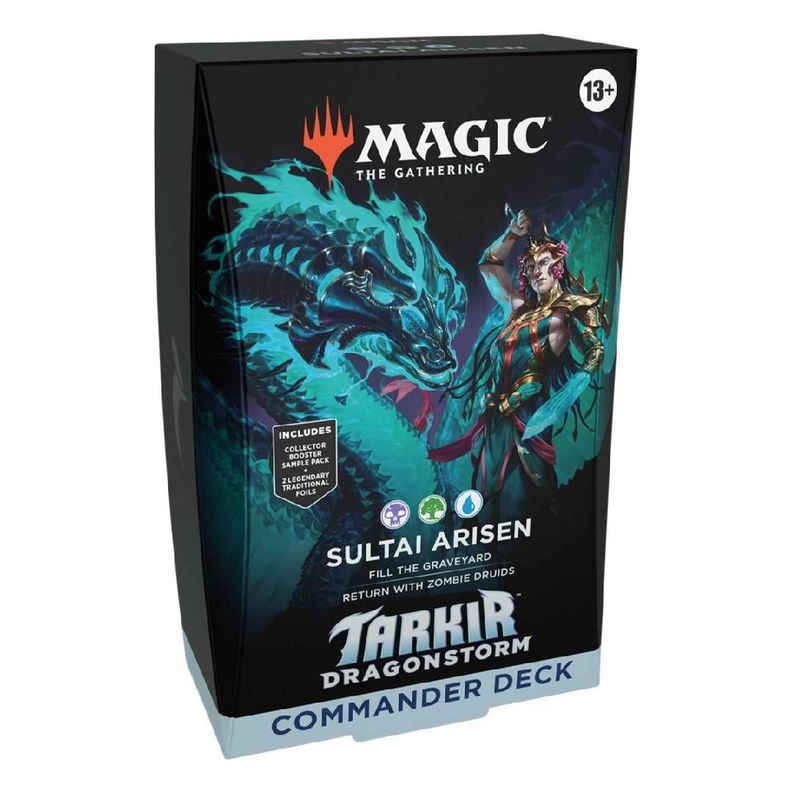 Pack X5 MTG: Tarkir Dragonstorm Commander Deck Ingles-5