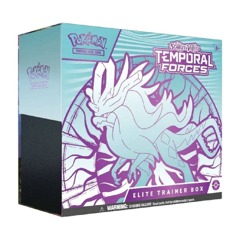 Pokemon Tcg Temporal Force ETB Walking Wake Ingles-0