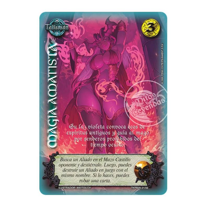 Carta Promocional Magia Amatista Primer Bloque MYL