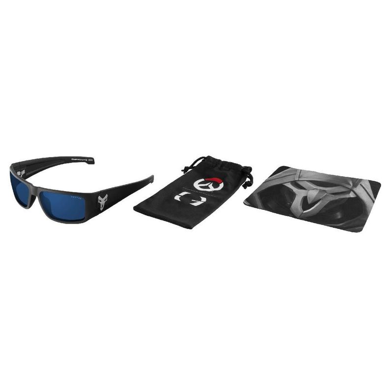 Lentes Gamer GUNNAR OVERWATCH Reaper Black Ash Sun-4
