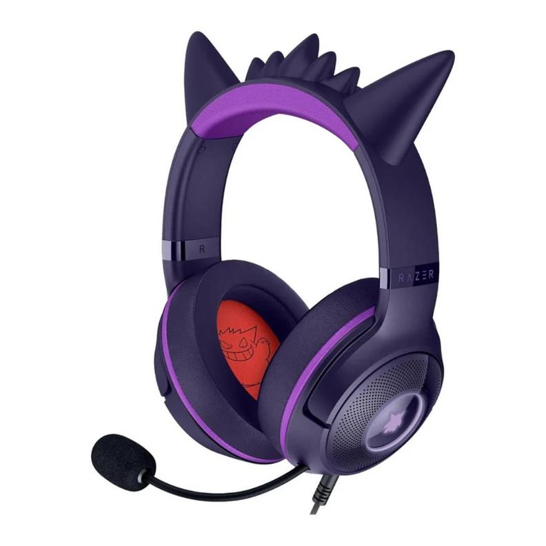 Audifonos Razer Kraken Kitty V2 Pokemon Gengar Edition Negro