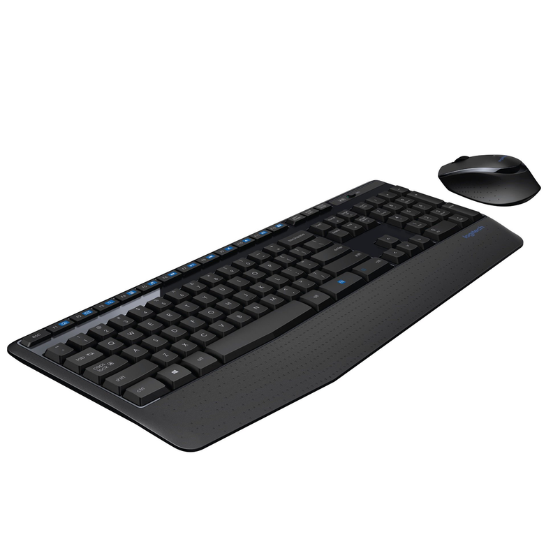 Kit Teclado y Mouse Logitech MK345 Inalambrico Negro-1