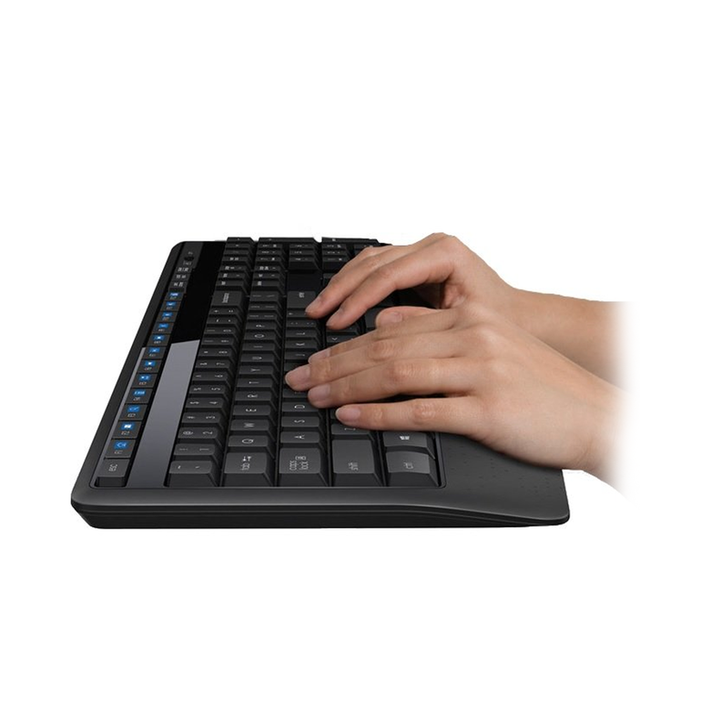 Kit Teclado y Mouse Logitech MK345 Inalambrico Negro-2