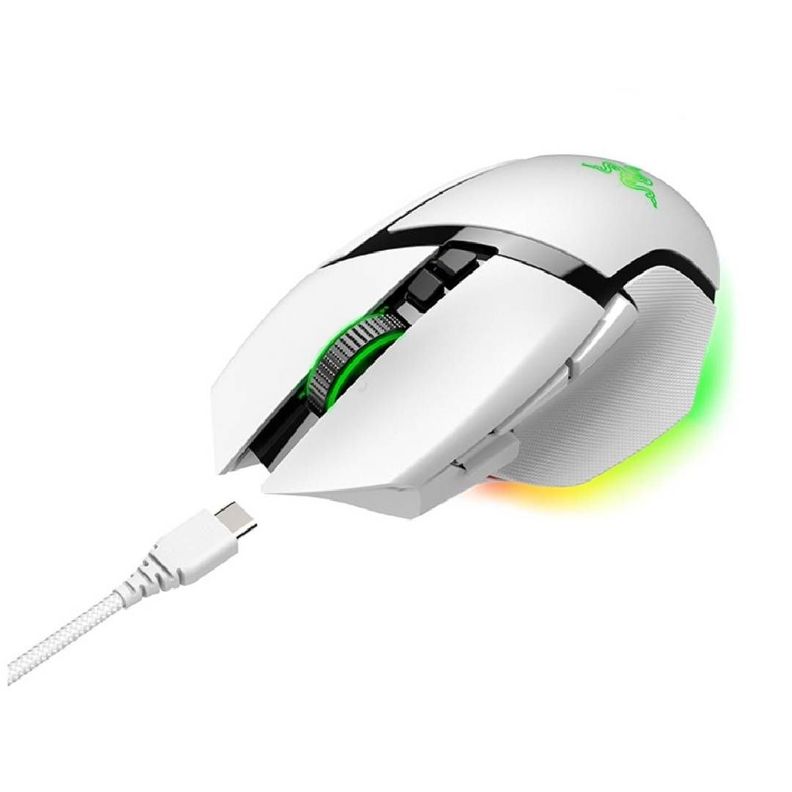 Mouse Gamer Razer Basilisk V3 Pro 35K Inalambrico Blanco-1