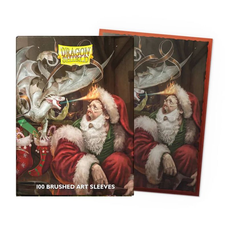 Protectores Dragon Shield: Std. Matte Christmas Dragon 2021
