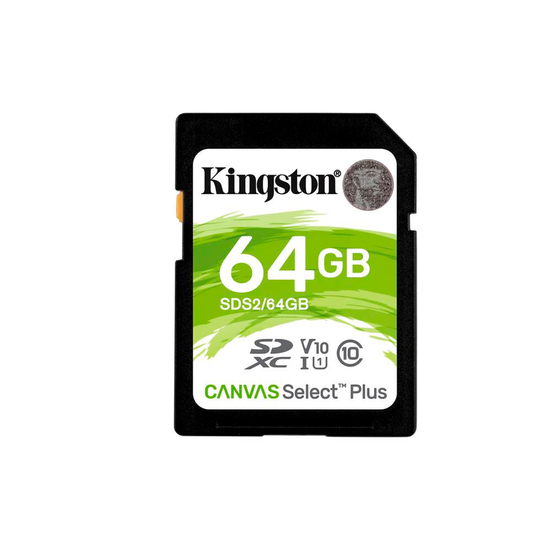 Tarjeta de Memoria SD Kingston Canvas Select 64GB 100MB/s-2