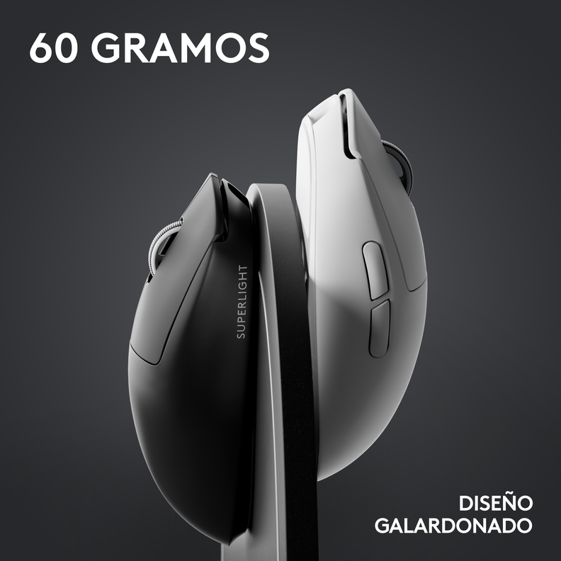 Mouse Gamer Logitech Pro X Superlight 2 Lightspeed Negro-3
