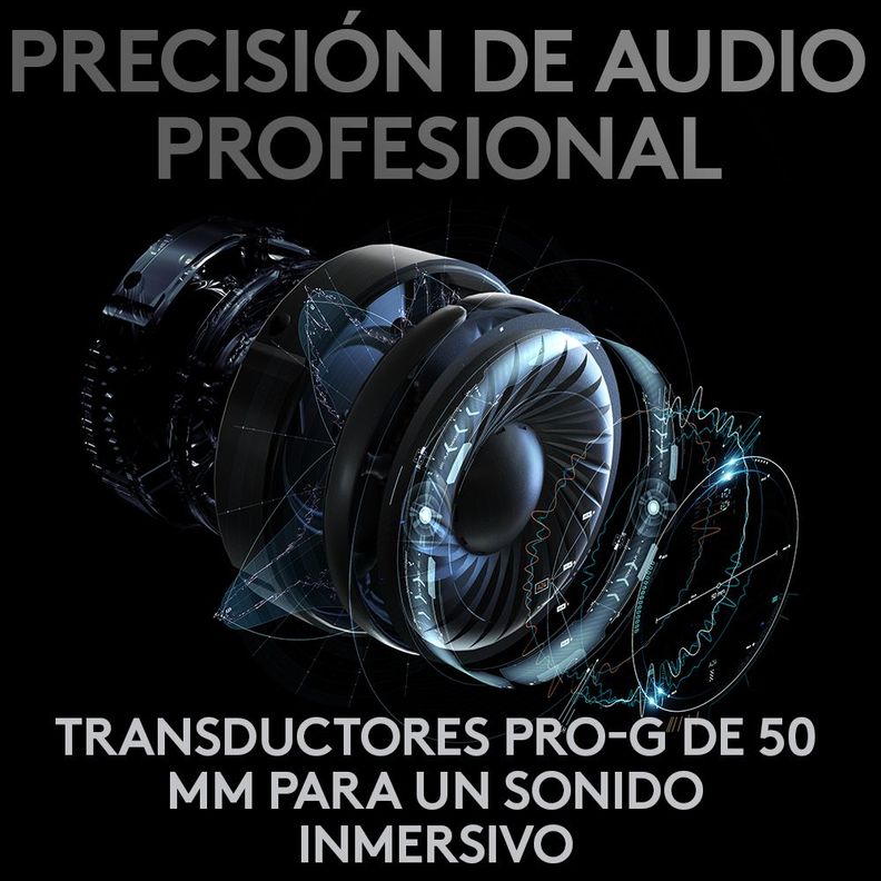 Audifono Gamer Logitech G Pro X Wireless Lightspeed-5